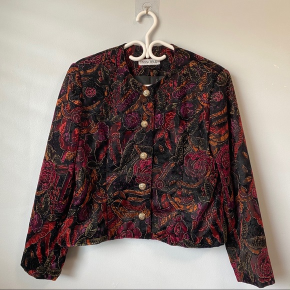 Vintage Floral Jacket - Picture 1 of 14